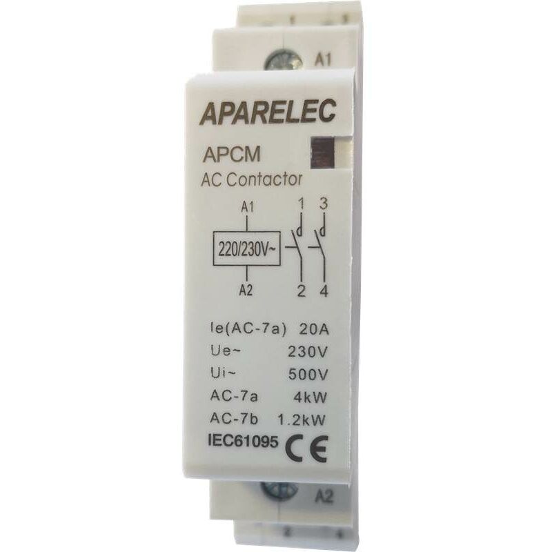 

Contactor modular 20 A
