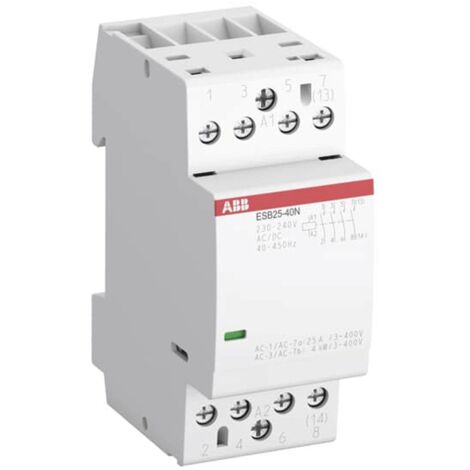 Contactor modular Abb 24A 4NA 24 VAC/DC ESB2540N01