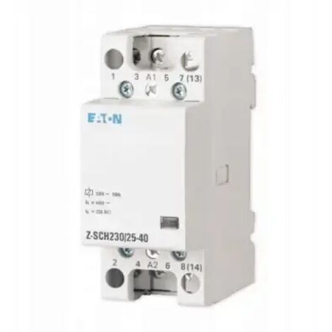Contactor modular Eaton ZSCH 25A 4Z 2M 230V CA 248847
