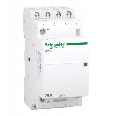 Contactor modular ICTK50-25/8.5 25A 4Z 4NO 220-240V CA ACTI 9 A9C40425