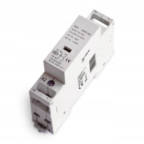 Contactor modular iLuve S20-1 2NO 20A 1M 230V CA 744632