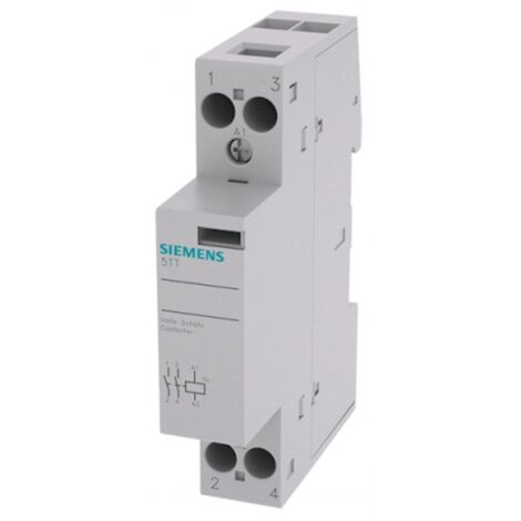 Contactor Siemens 2NO 20A 24VAC 1M 5TT58002