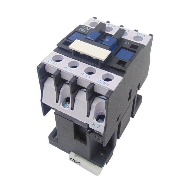 

Generico-de - Contactor trifásico 9A 400Vac contacto auxiliar abierto NA