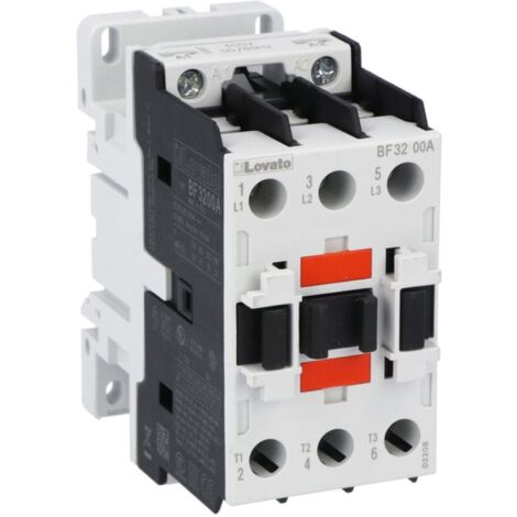 Contactor tripolar Lovato 32A 24VAC bobina BF3200A024
