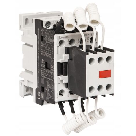 CONTACTORES PARA CONDUCTORES. BFK18 10 A230 15KVAR/400V +1NO