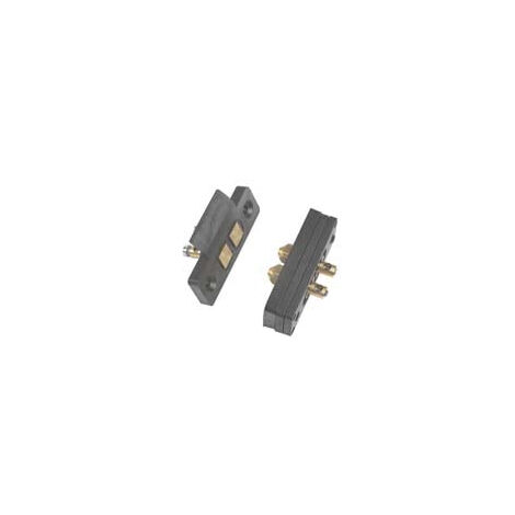 Contacts électriques universels F6360 – Dimensions 48x16x4mm – Compatible électroserrures – Livré avec 2 cales d'épaisseur