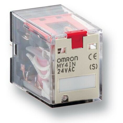 Contacts relais Omron 4 échanges 24VDC LED MY4N24DCS-114040