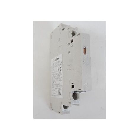 Contacts signal d'alarme tous défauts contact 1NO et 1NF pour disjoncteur moteur MPX³32 LEGRAND 417406