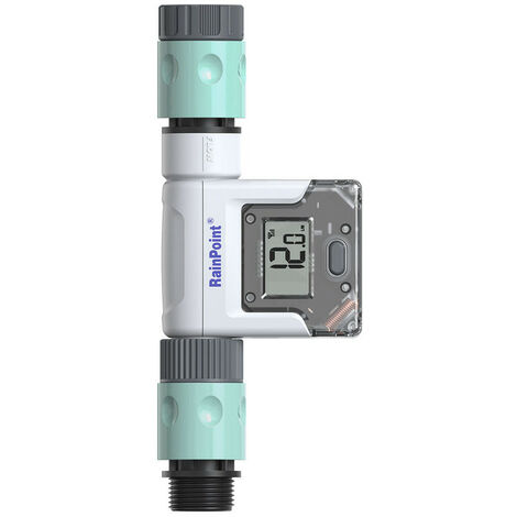 Contador de agua, práctico contador de agua para el jardín, para controlar el consumo de agua, contador de cantidad de agua para grifo/dispositivo de consumo.Solo contador de agua