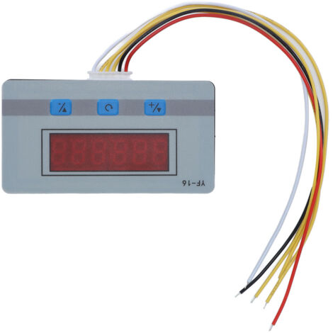 Contador digital automático YF-16 1-999999 5-24V para control industrial