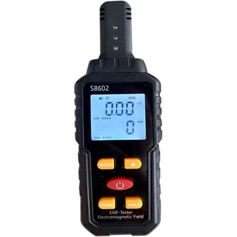 Contador Geiger, detector de radiación nuclear 3 en 1 con pantalla LCD y alarma sonora y visual, portátil para uso en el hogar, la oficina, exteriores e interiores.