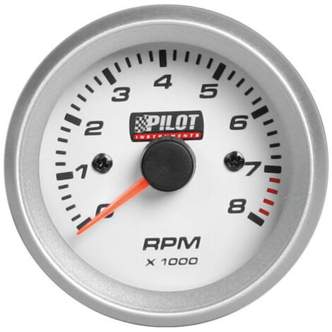 Contagiri 0-8000 RPM - Ø 2” (52 mm) - Blue-Light - 3/4/6 cilindri