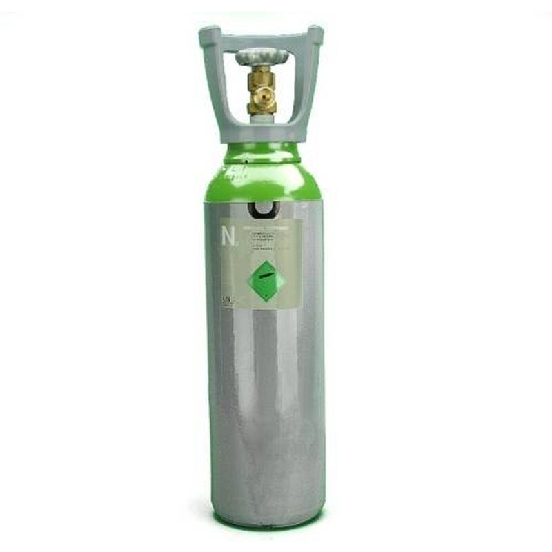 Charge + conteneur 7 litres bouteille d'azote sèche empêché