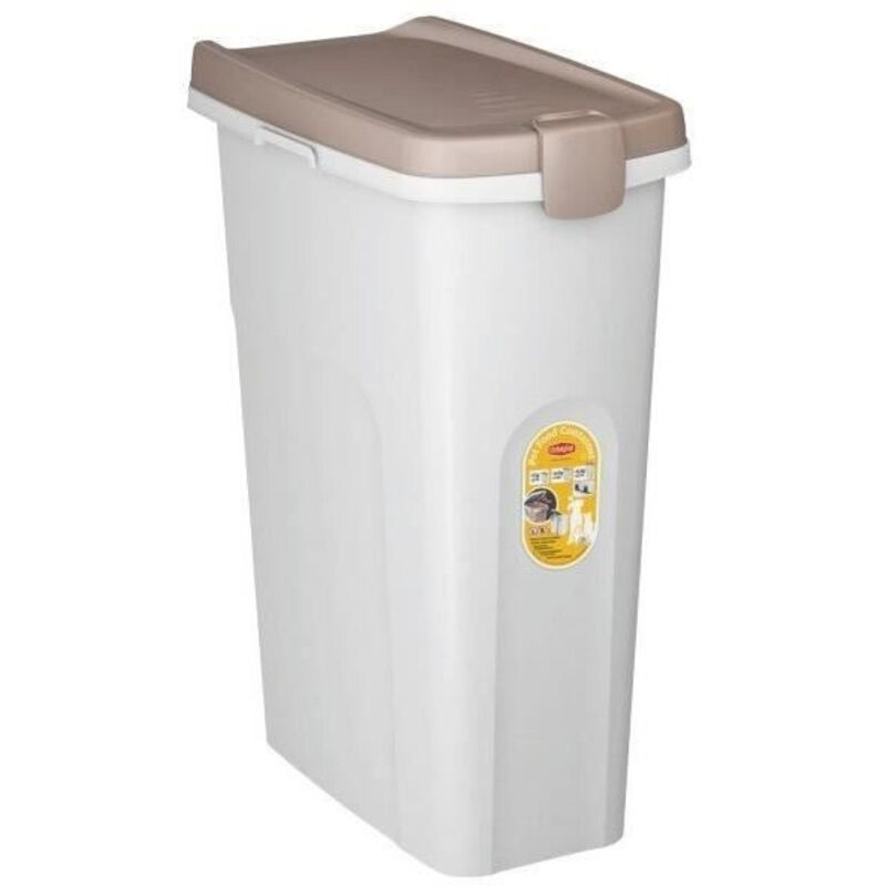 Zolux - Conteneur Petfood - kerbl - 40 l - Brun / Blanc