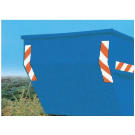 Containermarkierung 705x141mm 1 Satz = 4 linksweisend& 4 rechtsweisend