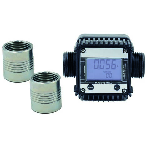 Contalitri digitale per gasolio K24 FF – Attacco 1" F, 5–120 L/min, misura a turbina