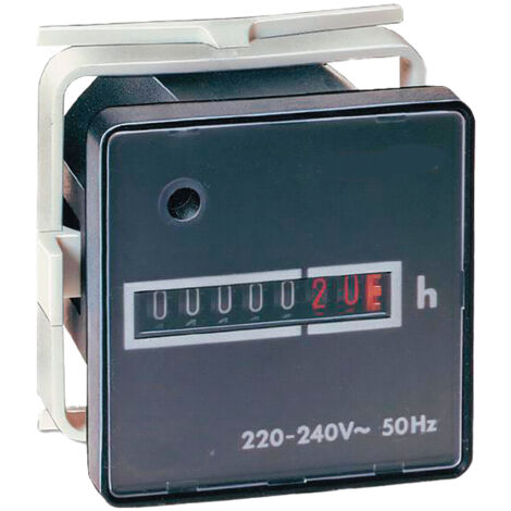 Contaore da pannello 230vac 48x48