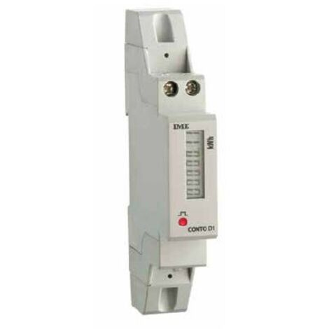 Contatore di energia attiva monofase 5(32)A 230V con display per guida DIN CONTO D1 IME CE11165A0