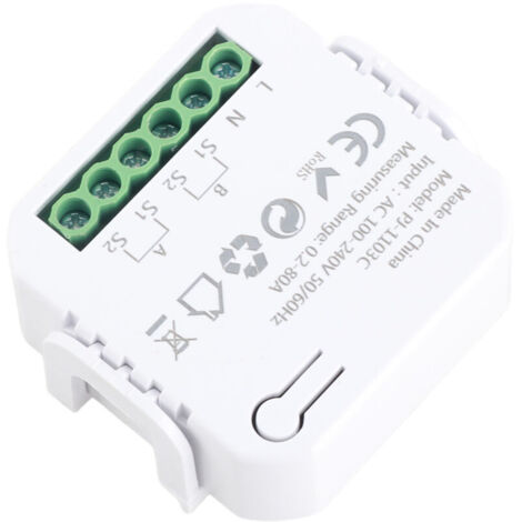 Contatore di energia elettrica intelligente Eosnow, consumo energetico intelligente bidirezionale, con trasformatore di corrente CT, funzione di allarme di monitoraggio in tempo reale, per applicazion