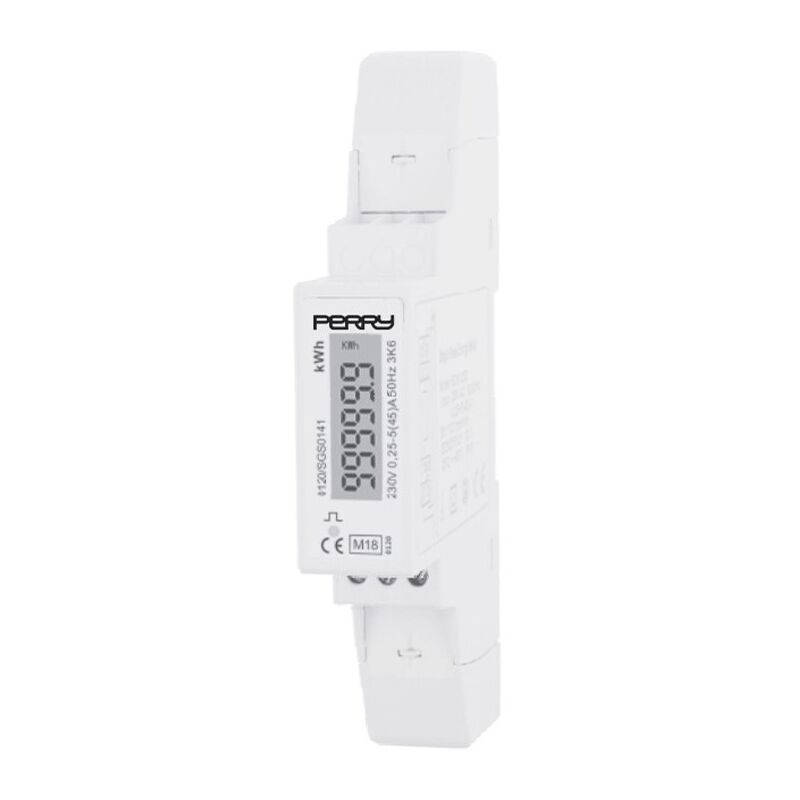 Contatore Di Energia WiFi Monofase 60A - Compatibile Con Alexa E Google Home - App Smart Life/Tuya