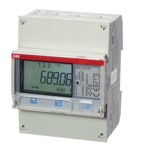 Contatore energia MID EQ Meters B Series RS485 ABB B231121