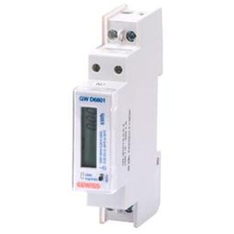 CONTATORE ENERGIA - MONOFASE DIGITALE - 32A - 1 MODULO - CHORUS - GEWISS GWD6801