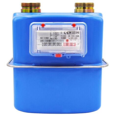 Contatore Gas volumetrico a parete deformabile classe G 4 - attacchi 1"1/4 M 00000050401