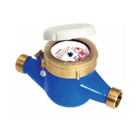 CONTATORE PER ACQUA MODELLO ASCIUTTO GETTO MULTIPLO 1&quot 1/2