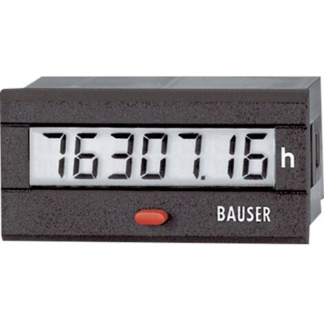 contatore timer digitale bauser twin 12-24 V/DC IP54