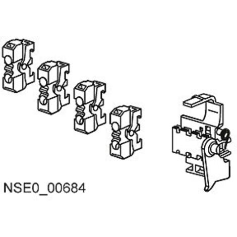 Contatti Ausiliari 2 Hs+1 As N-Sx-Dx Vl630-1600 ( SIEMENS cod. 3VL98002AE00 )