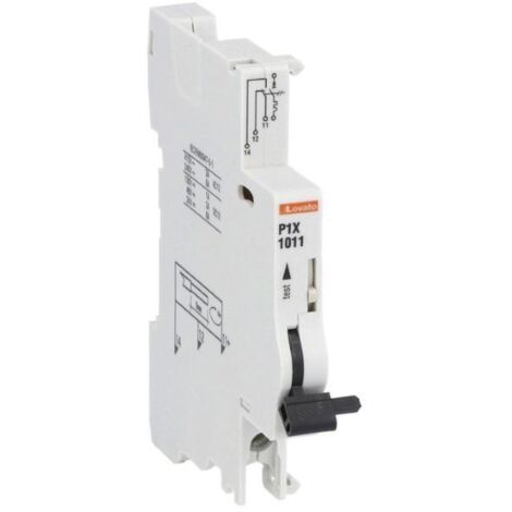 Contatto ausiliare 1NO+1NC 400V 6A 1 contatto in scambio Lovato P1X1011