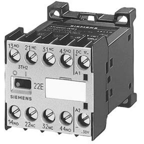 Contatto Ausiliario 4A 4L 110V 50Hz ( SIEMENS cod. 3TH20400AF0 )