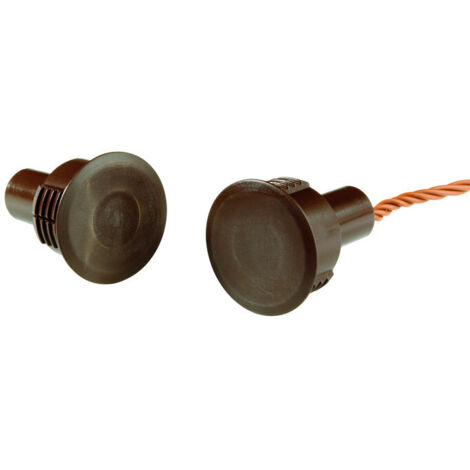 Contatto Magnetico Da Incasso Per Porte Blindate Marrone ( URMET cod. 1033/714 )