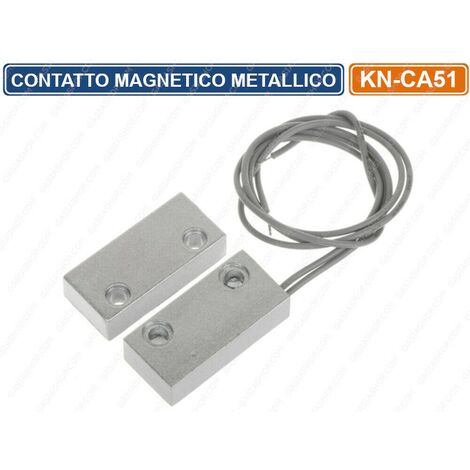 CONTATTO MAGNETICO IN CUSTODIA METALLICA RINFORZATA PROTEZIONE PORTA E FINESTRE