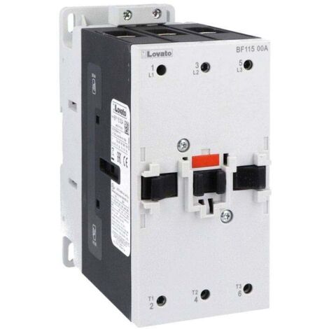 Contattore 3P 115A Ac3 230Vac50/60Hz ( LOVATO cod. BF11500A230 )