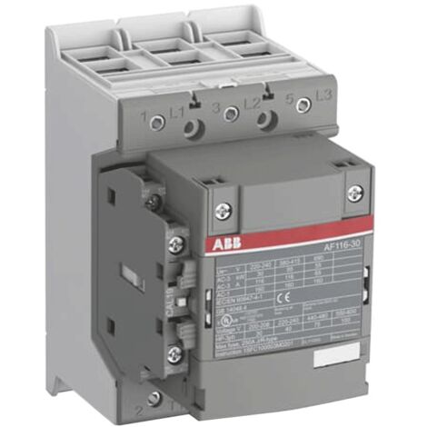 Contattore ABB 3 poli 116A 100-250V a.c./d.c. AF116301113