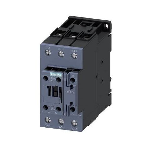 Contattore di potenza, AC-3 50 A, 22 kW / 400 V 1 NO + 1 NC, AC 48 V, 50 Hz, a 3