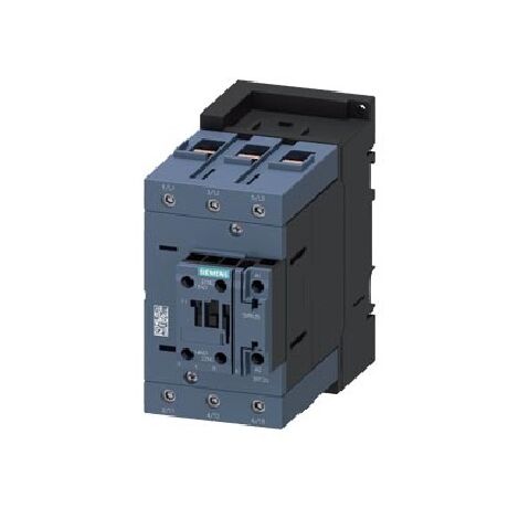 Contattore Di Potenza, Ac-3E/Ac-3, 110 A, 55 Kw / 400 V, A 3 Poli, Ac/Dc 20...33 V, Con Varistore Integrato, Contatti Ausiliari: 1 No + 1 Nc, Morsetti A Vite