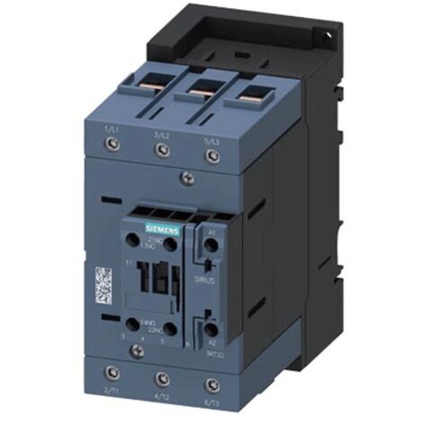 Contattore di potenza Siemens Serie S3 37KW 24V 50HZ 3RT20451AB00
