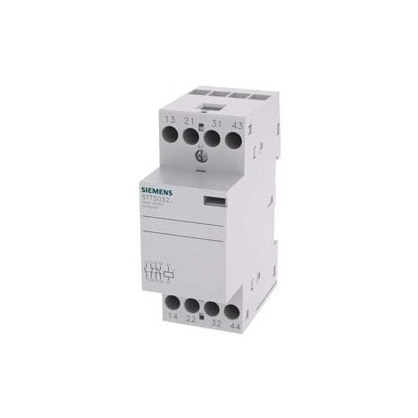 Contattore Insta Con 2 Contatti No E 2 Contatti Nc Contatto Per Ac 230V, 400V 25A Comando In Ac 230V - SIEMENS 5TT58320