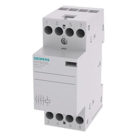 Contattore insta con 2 contatti no e 2 contatti nc contatto per ac 230v, 400v 25a comando in ac 24v
