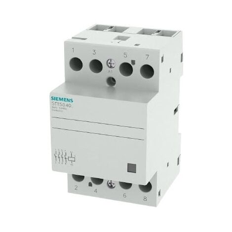 Contattore Insta Con 4 Contatti No Contatto Per Ac 230V, 400V 40A Comando In Ac