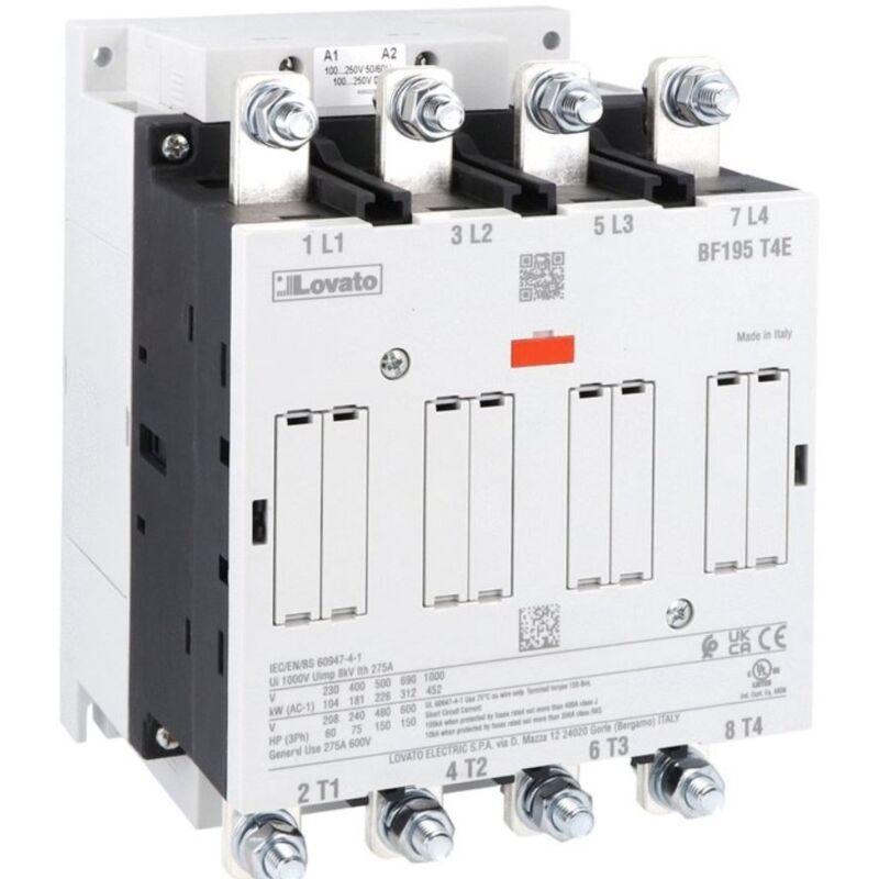 Industrie Schütz 9A LOVATO BF0910A230 Schütz - 3P 1NO, 9A AC3 Industrie Schütz 9A LOVATO BF0910A230 Schütz - 3P 1NO, 9A AC3