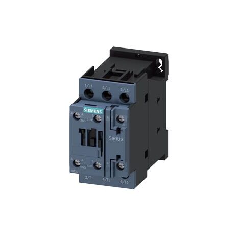 Contattore Potenza, AC-3 17 A, 7,5 kW / 400 V 1 NO + 1 NC, AC 48 V, 50 / 60 Hz, a 3 poli, Grandezza costruttiva S0, Morsetto a vite