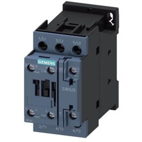 Contattore Potenza, AC-3 25 A, 11 kW / 400 V 1 NO + 1 NC, 230 V AC, 50 / 60 Hz, 3 poli, Grandezza S0, Morsetto a vite