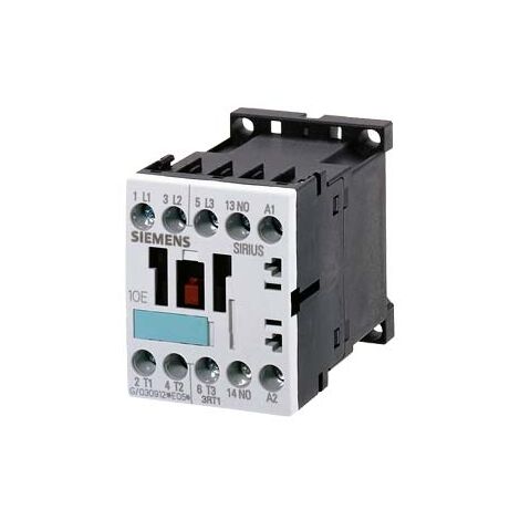 Contattore Potenza, AC-3 7 A, 3 kW / 400 V 1 NC, 48 V AC, 50/60 Hz 3 poli, grandezza S00 Morsetto a vite