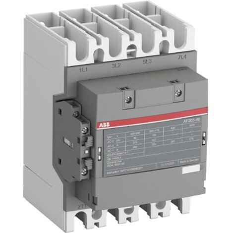 Contattore quadripolare 100-250Vac 4P+1NO+1NC 400A 132kW ABB AF265401113