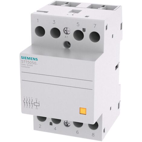 Contattore Siemens 63A 4NO 230VAC/DC 3 moduli 5TT50500
