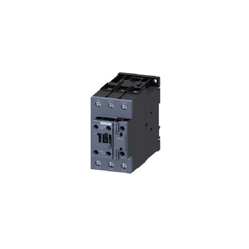 Contattore Di Potenza, Ac-3E/Ac-3, 65 a, 30 Kw / 400 v, 3 Poli, 110 v Ac, 50 Hz, Contatti Ausiliari: 1 No + 1 Nc, Morsetto a Vite Siemens 3RT20371AF00