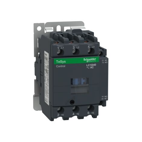Contattore TeSys LC1-D 3 poli CA-3 440V 40 A Bobina 220 V CA